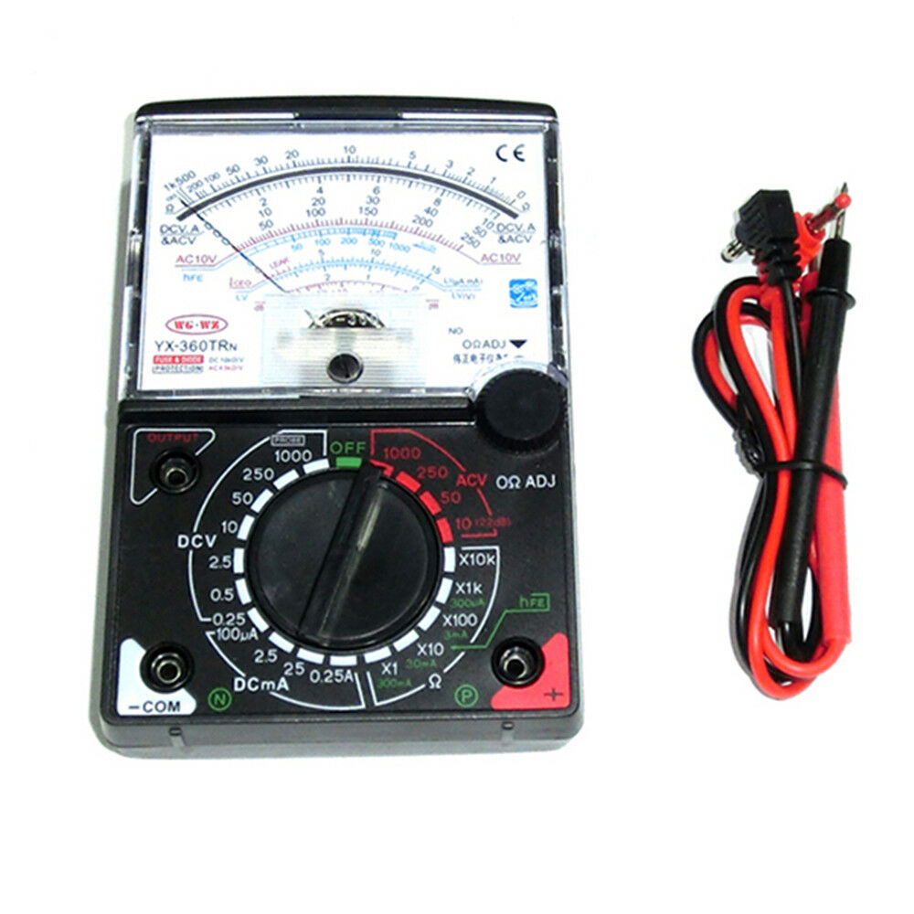 Multimeter Meter 1Pcs Fuse Diode Protection Analog Yx-360Trn New