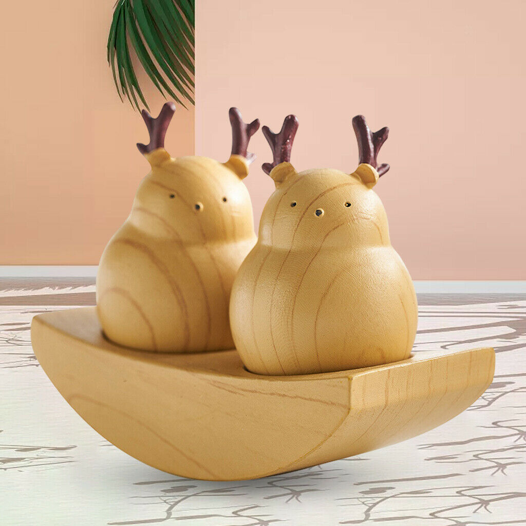 Tumbler Fawn Statue Home Room Decor Home Office Accessories Decoration