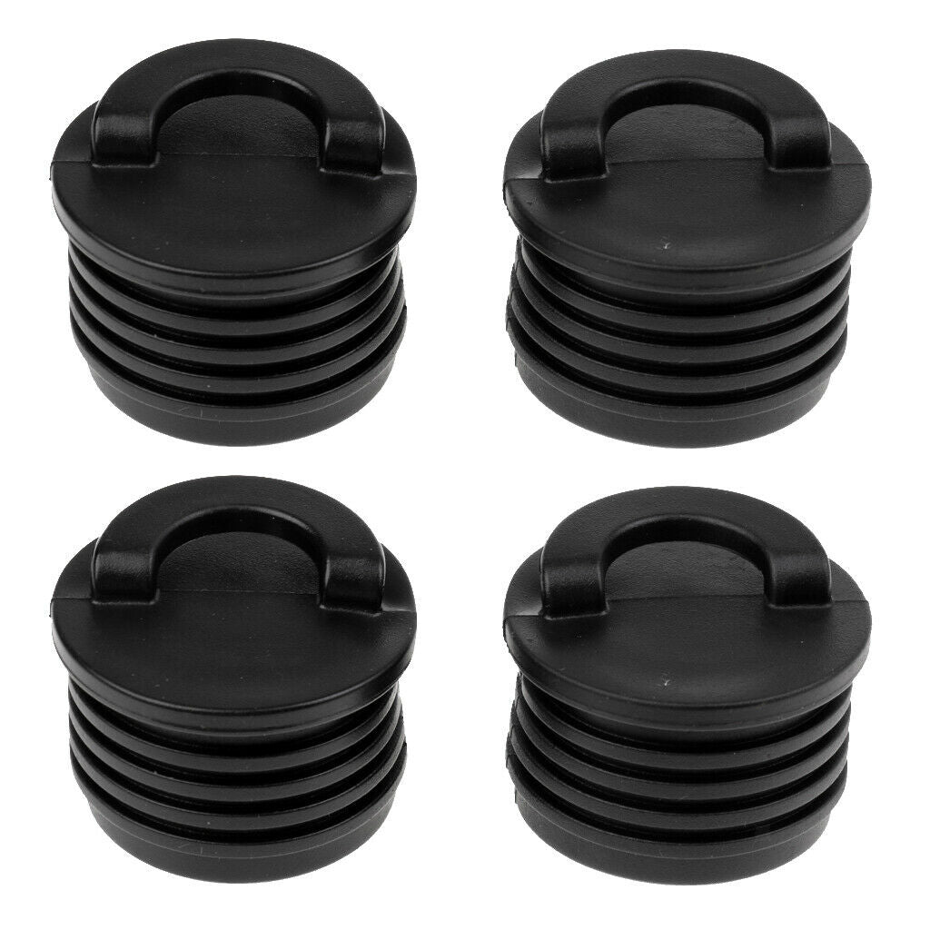 4x Plastic Marine Boat Kayak Scupper Stopper Bungs Holes Plugs Accessories