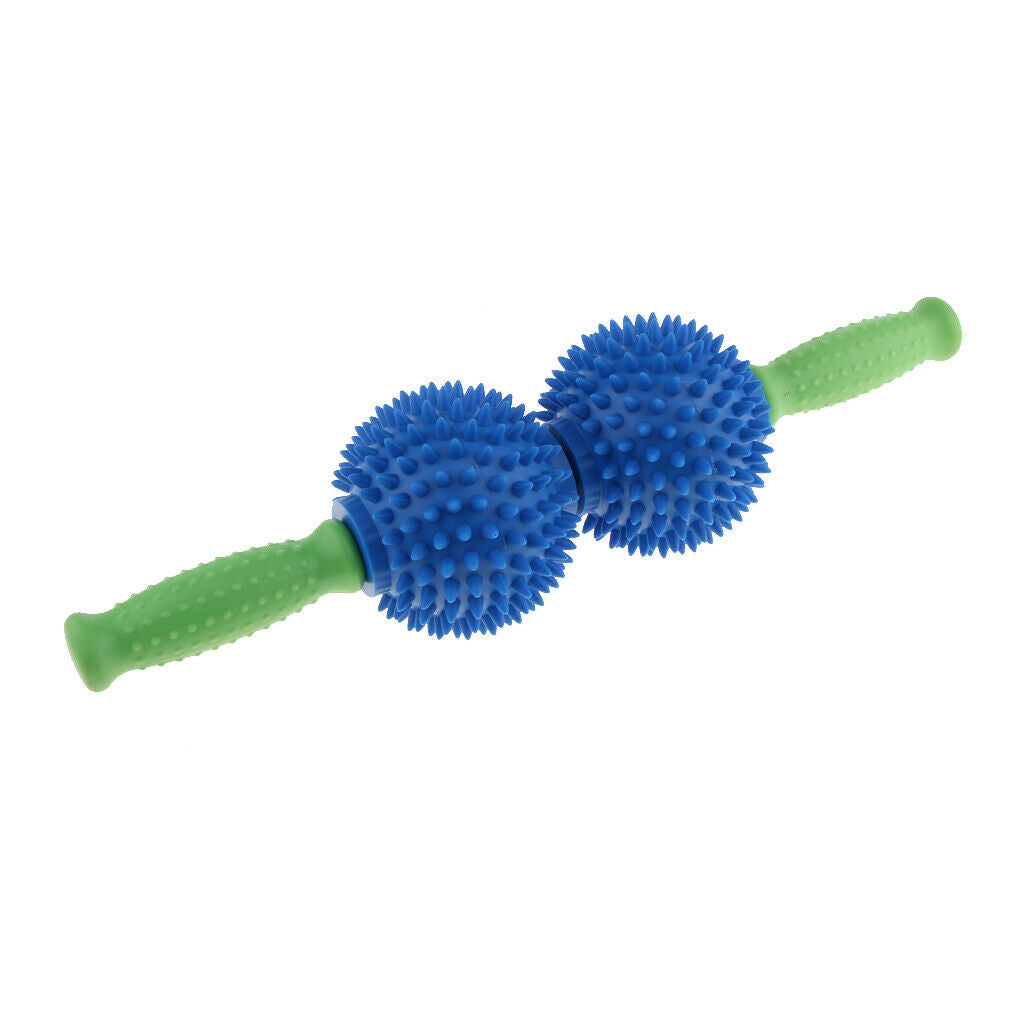 Spiky Ball   Point Muscle Relax Massage Stick Roller Pain Relieve Tool
