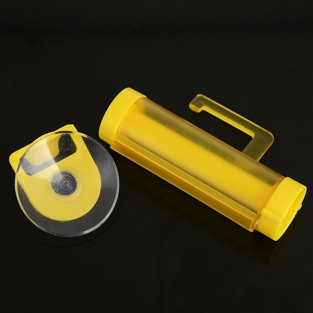 Bathroom Rolling Tube Toothpaste Squeezer Dispenser Tooth Paste Holder Plastic