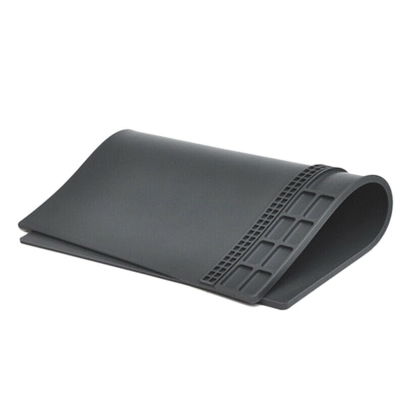 Gray Heat Insulation Solde Mat Working Mat Heat-Resistant Solde Station RepairJ8