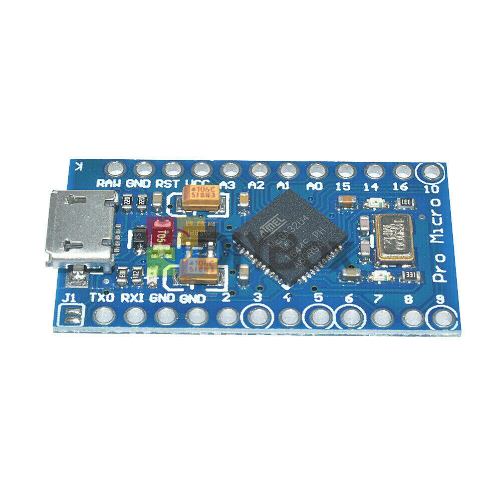 5PCS Pro Micro Leonardo ATmega32U4 5V 16M Replace ATmega328 Pro Mini For Arduino