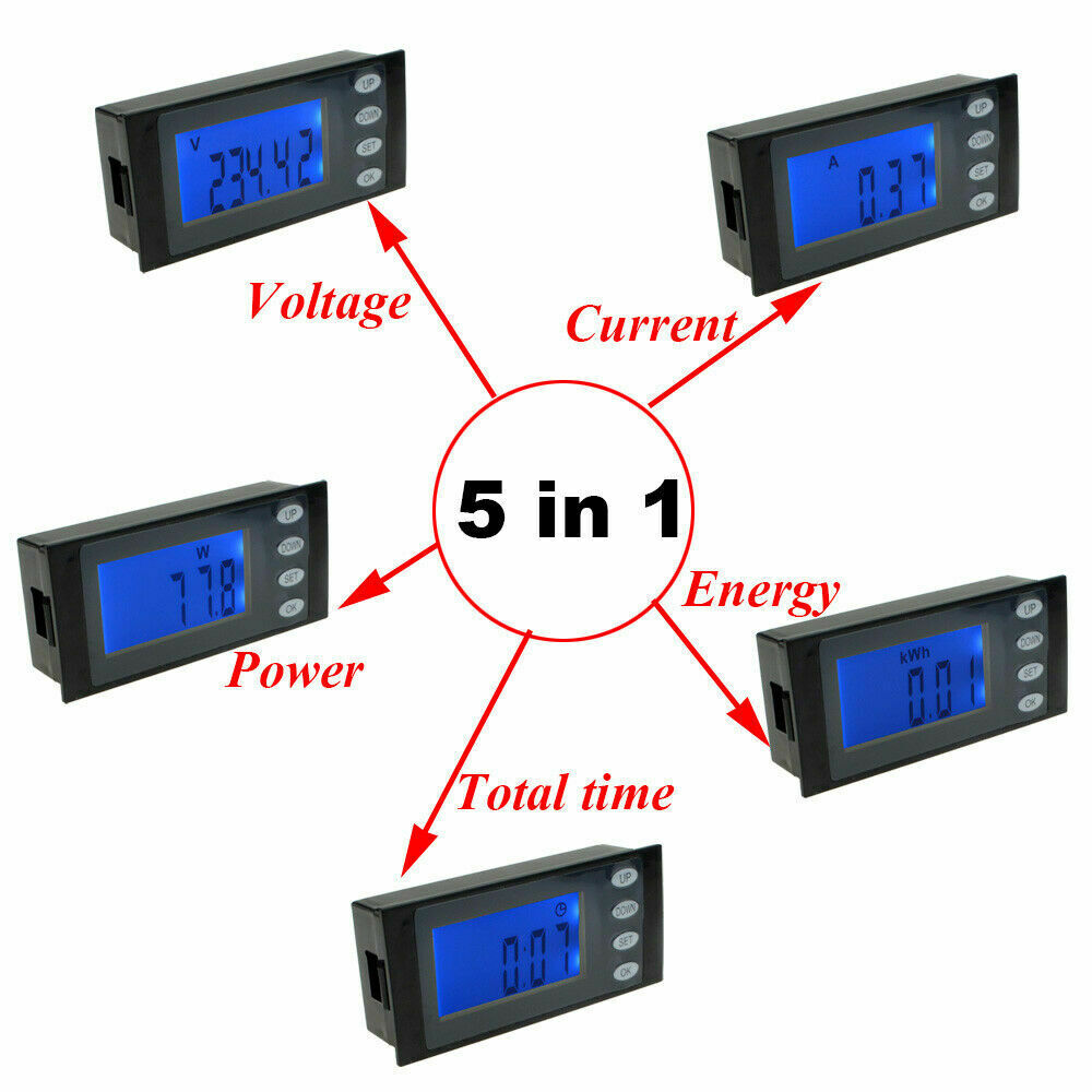 100A High Power Voltage and Current Power Meter Modul energy Meter power Monitor