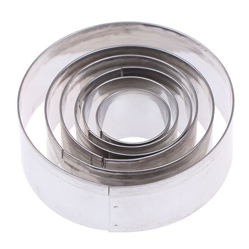 Stainless Steel Round Cutting Mold Pottery Ceramic Polymer Clay Tools Cut.l8