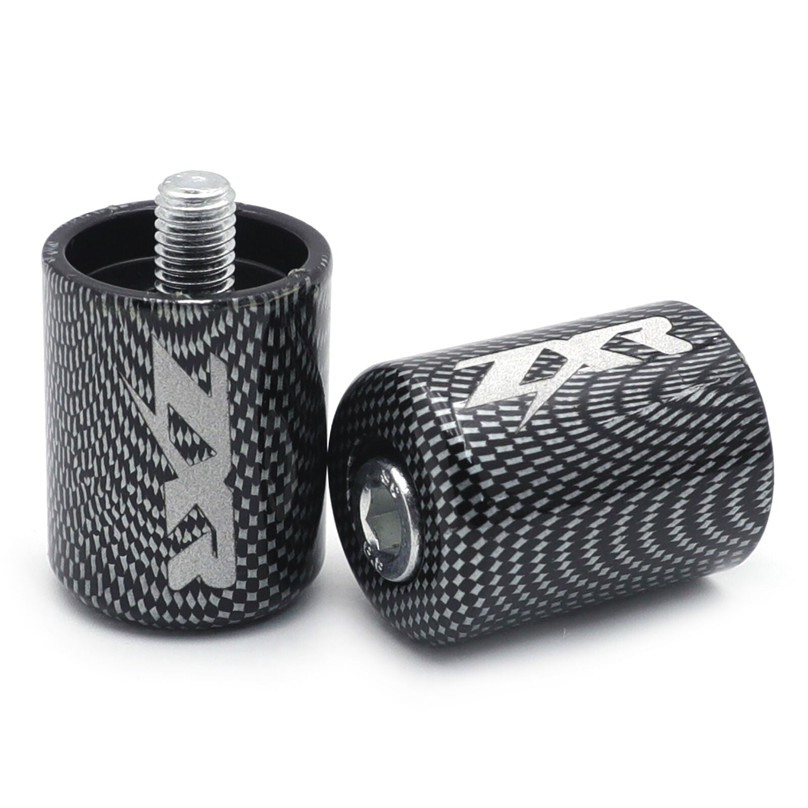 Bar Ends For Kawasaki Ninja ZZR600 ZX7R ZX9R ZX10R Z1000 ZX11 ZX12R ZX14 Carbon