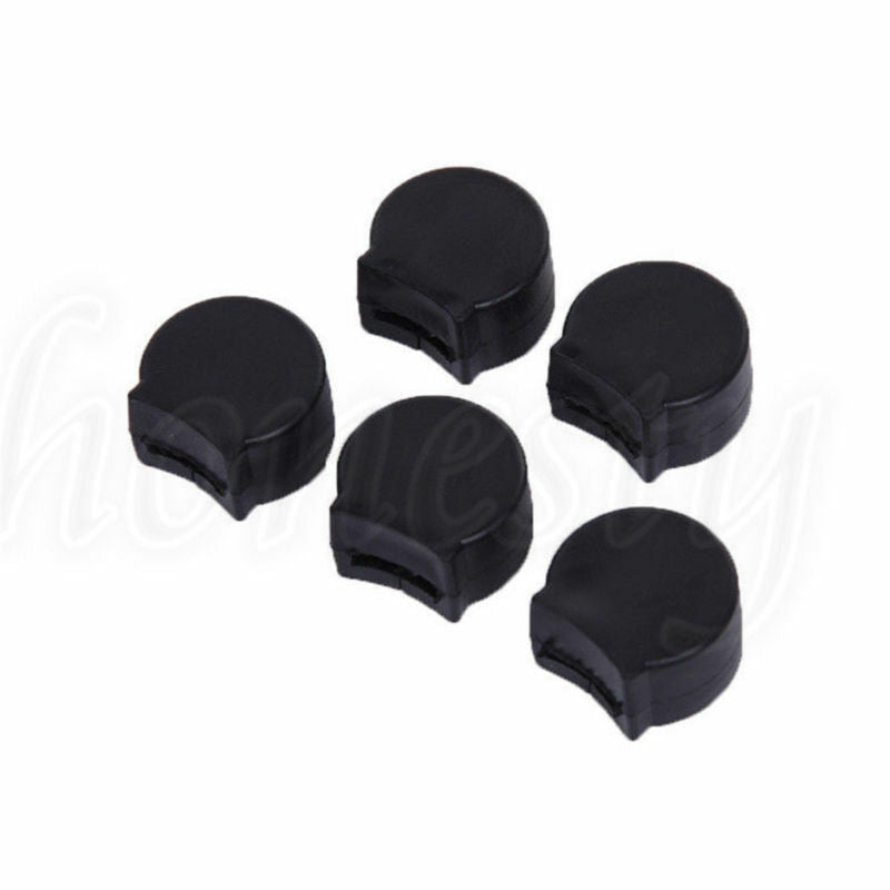 10PCS Black Rubber Clarinet Thumb Rest Cushion Comfort Protector