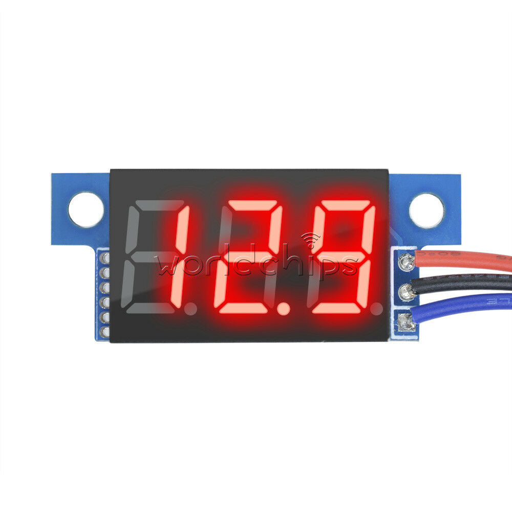 RED LED Panel Meter Digital Voltmeter DC 0-99.9V W
