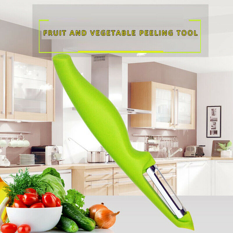 Carrot Potato peeler /vegetable fruit, food slicer cutter Stainless Steel.l8