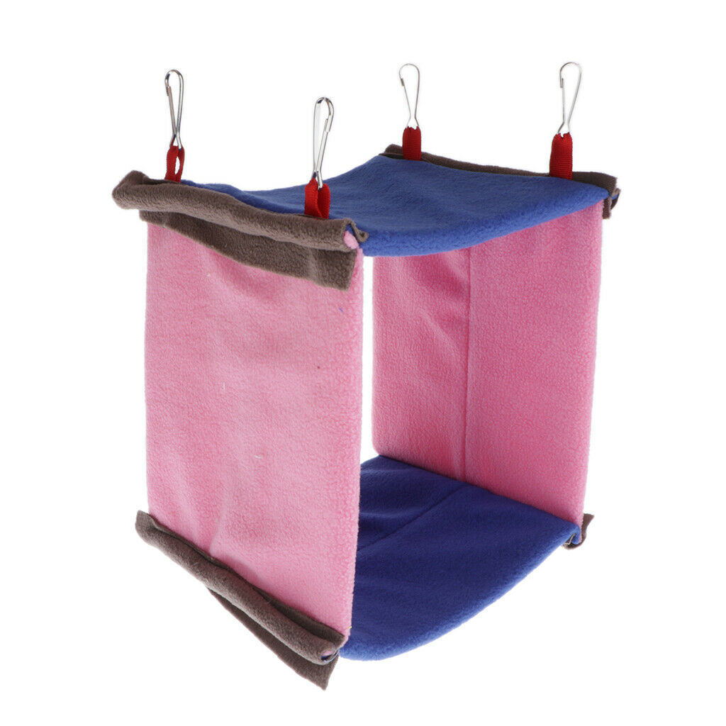 Bird Bed Hanging Nest For Small Hamster Budgies Cockatiels Conure Finch L