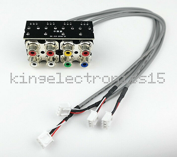 1X Preamplifier 3-Way Stereo Audio Source Switching Board Audio Signal Switcher