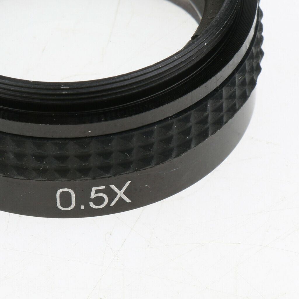 0.5X Aux Barlow Objective Lens M42 42mm Mounting Thread for Video Microscop