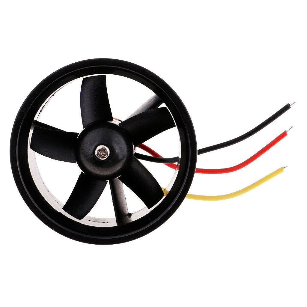QF2611-4500KV Brushless Motor 64mm Ducted Fan for RC EDF Jet Aircraft Planes