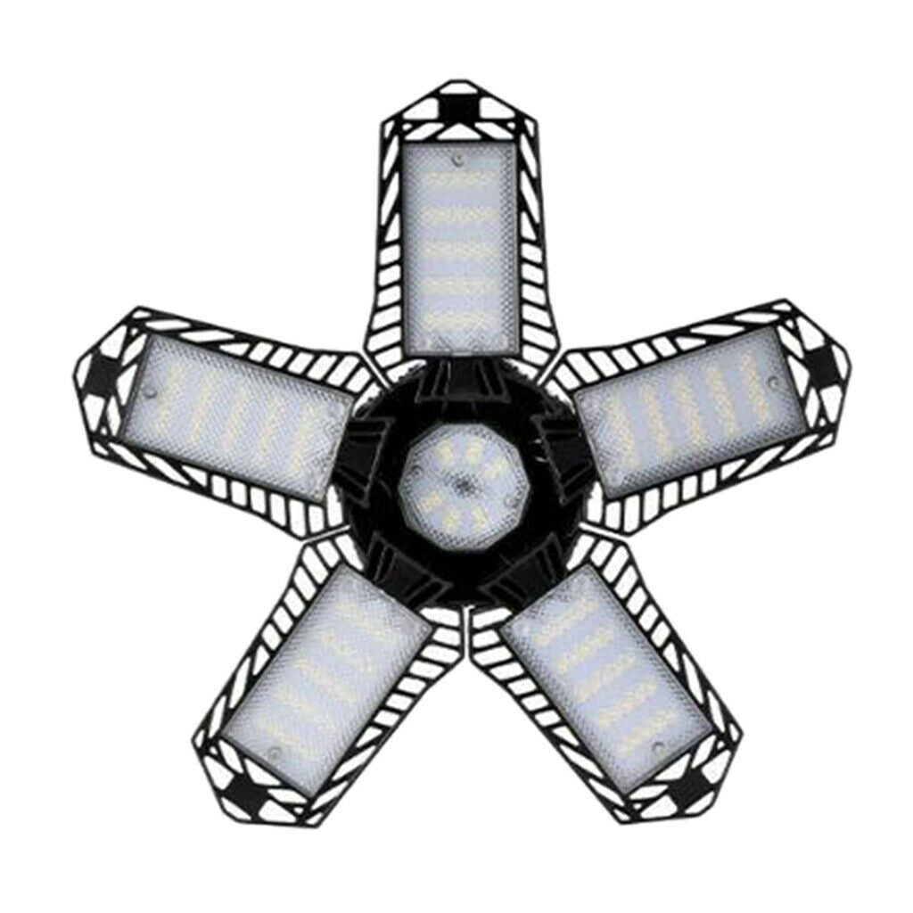 LED Garage Lights 80W Deformable Garage Ceiling Lights Fixture Lamp Basement