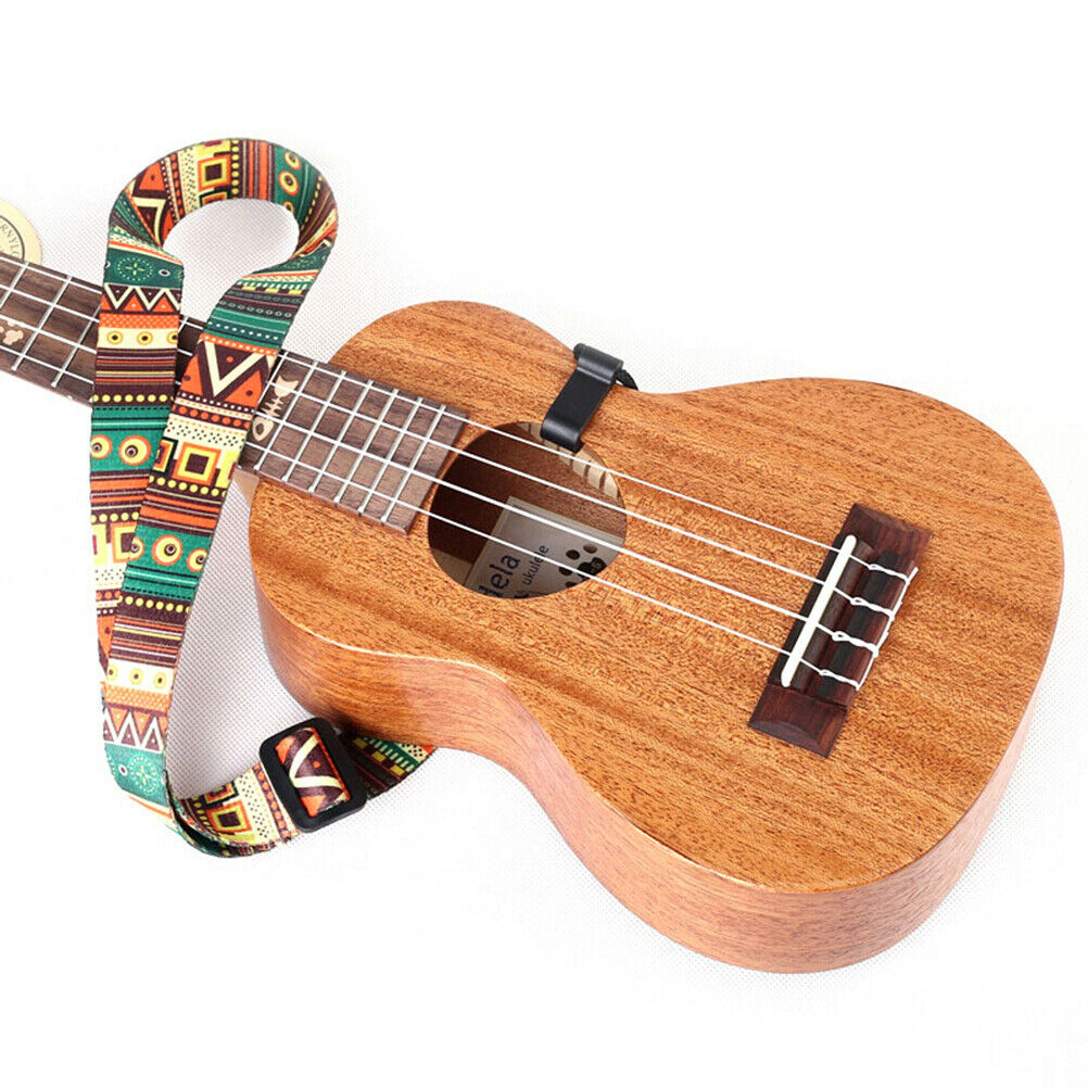 Electric Guitar Strap Bass Strap Belt with Leather End for Acoustic Guita.l8