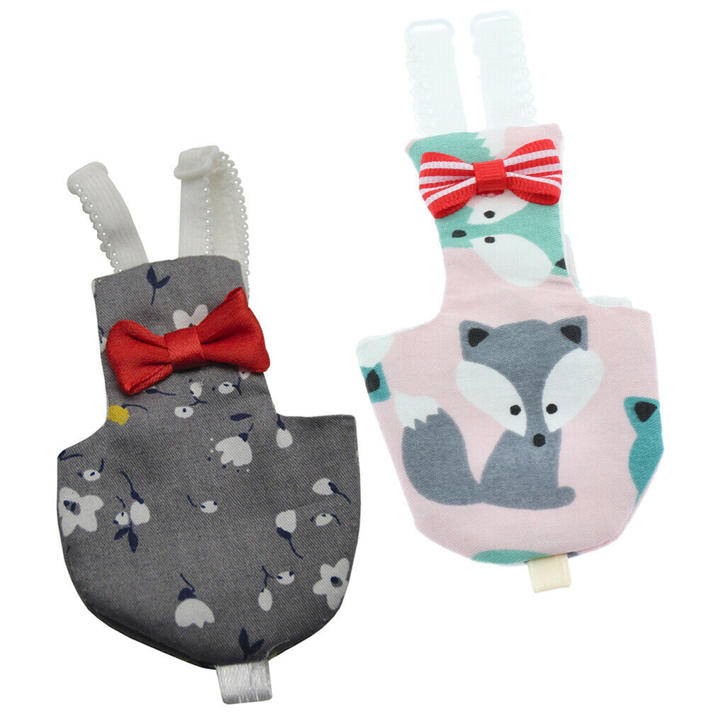 2  Pack Parrot Nappies Pocket Breathable Parrot Cloth Diaper Bird Pee Pad