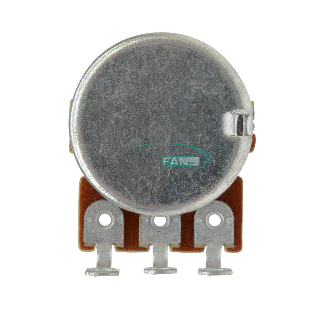 2PCS B500K Guitar Potentiometer OHM Split Shaft Pots Audio Switch Control MF