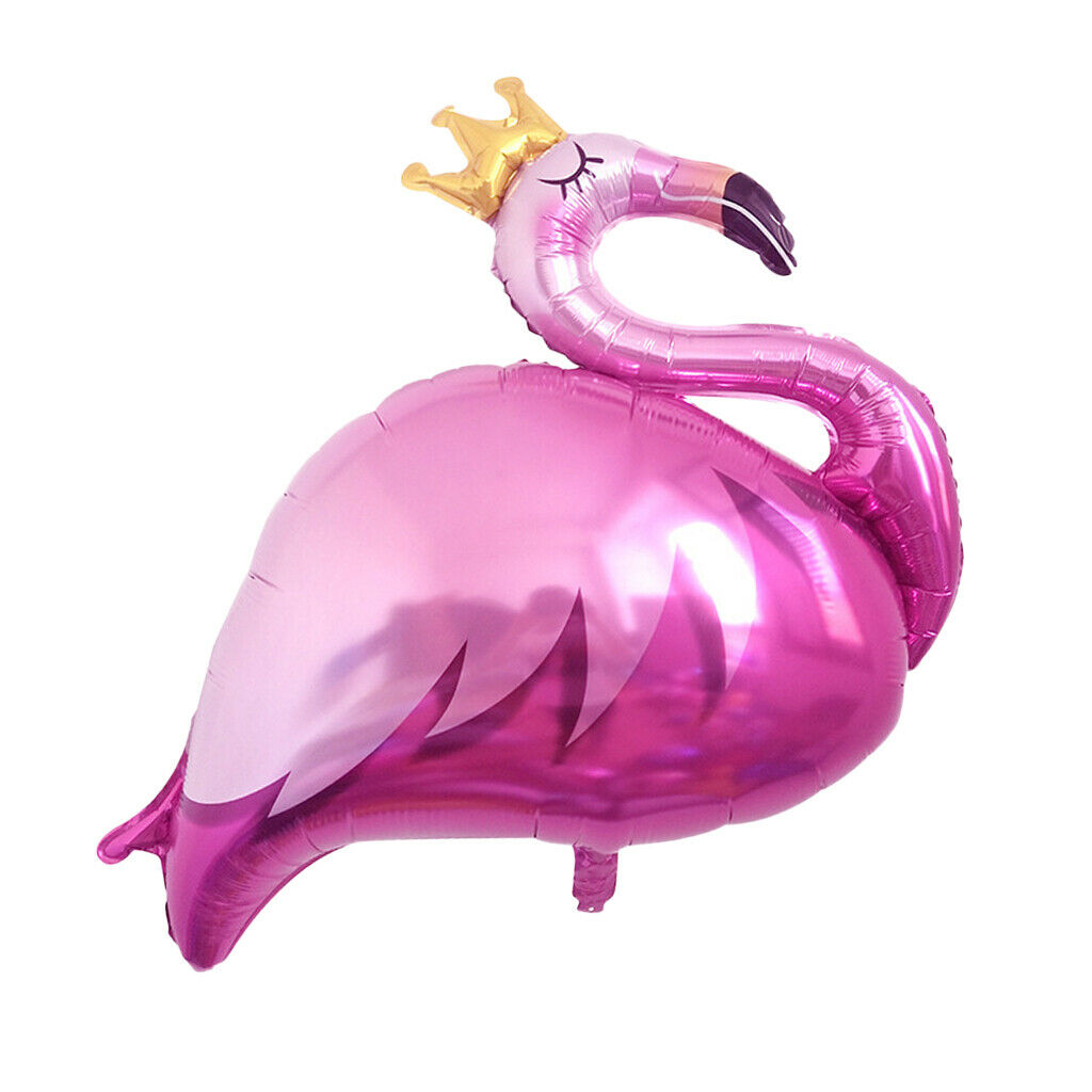 20Pcs Lovely Flamingo Aluminum Foil Balloons Kids Baby Shower Party Toys