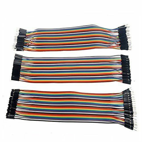 120pcs 3*40P 20cm DuPont Wire Breadboard Jumper Wire Male to Male Male to Female