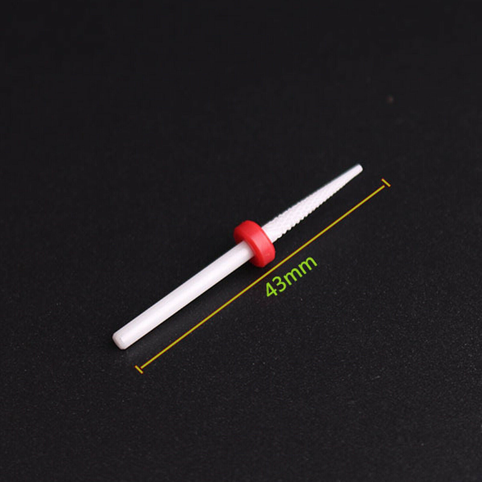 3 x Nail Drill Bit Ceramic Manicure Set Pedicure Art Tool Electric File Head Gel