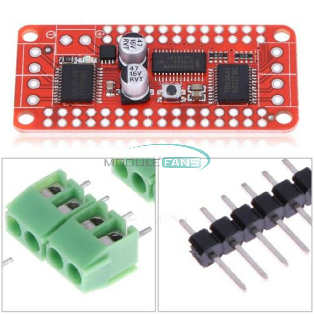 Stepper Motor PCA9685+TB6612 Dual DC Motor Driver Controller Board for Arduino