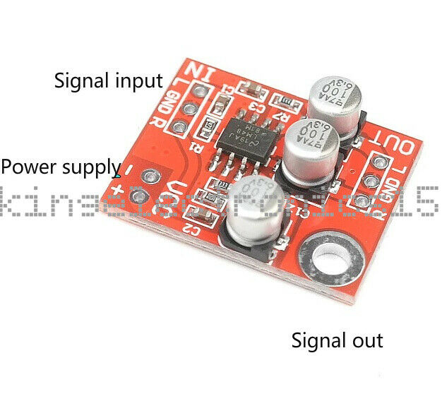 LM4881 Headphone Headset Amplifier Board Mini Audio Preamplifier Amplifiers