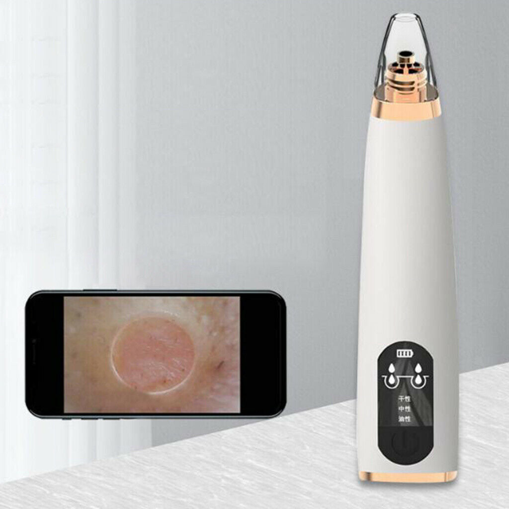 Phone-connection Waterproof Electric Blackhead Vacuum Remover Acne Extractor