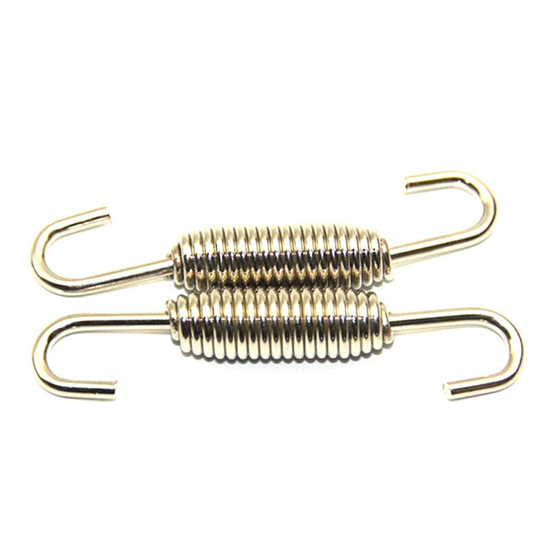 2Pcs Stainless Steel Motorcycle Exhaust System Mounting Springs .l8
