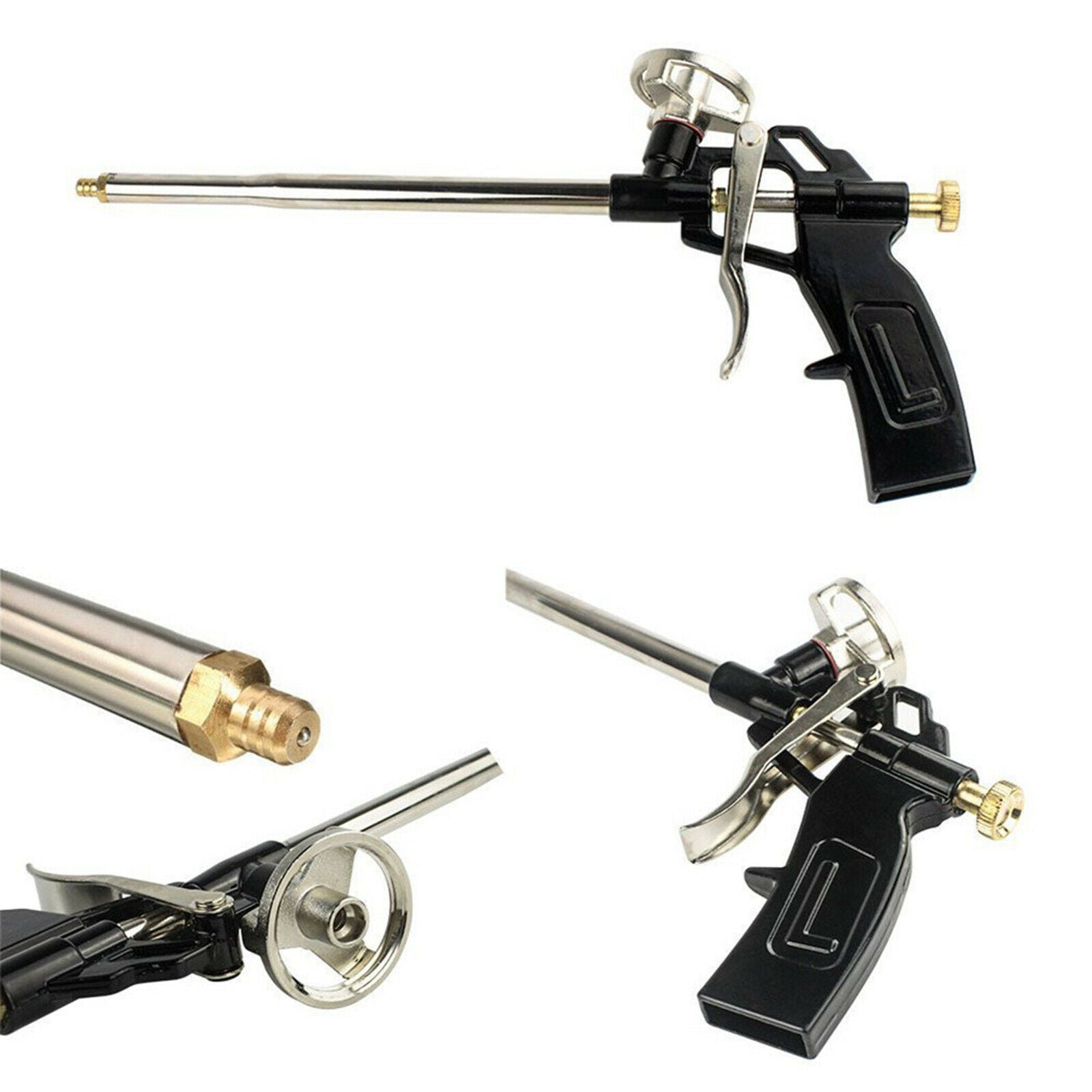 Insulating Foam Dispensing Gun Heavy Duty Spray Application Filling Office