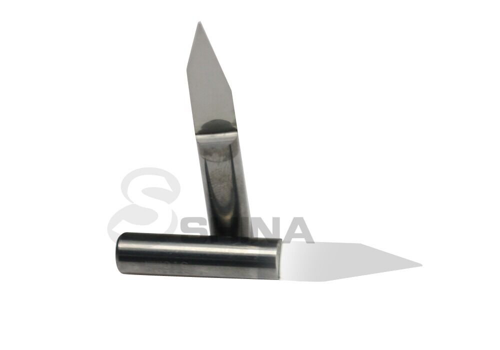 5x 1/8" 3.175mm 20 deg 0.1mm Tungsten Carbide Engraving Bits CNC Router Tool