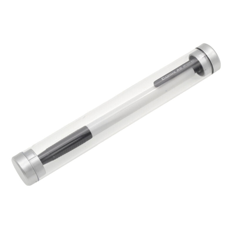 2pcs Transparent Pen Holder for Single Pen Pencil Case Stationery Office New