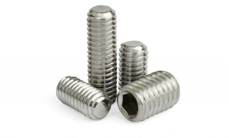 200Pcs Stainless Steel Hex Socket Set Screw Assortment Kit [M1]