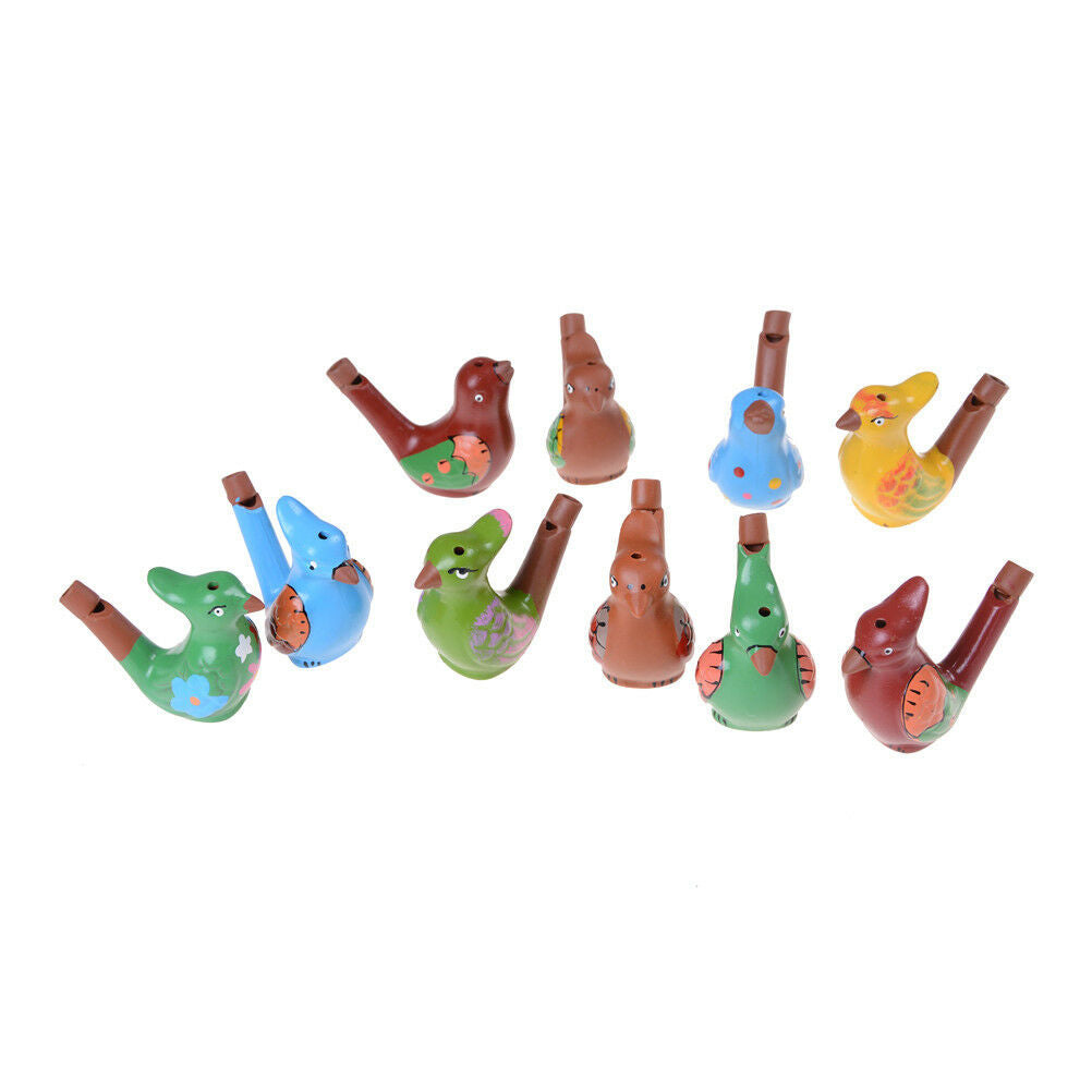 1PCS Ceramic hand-painted musical whistle water birds whistl.l8