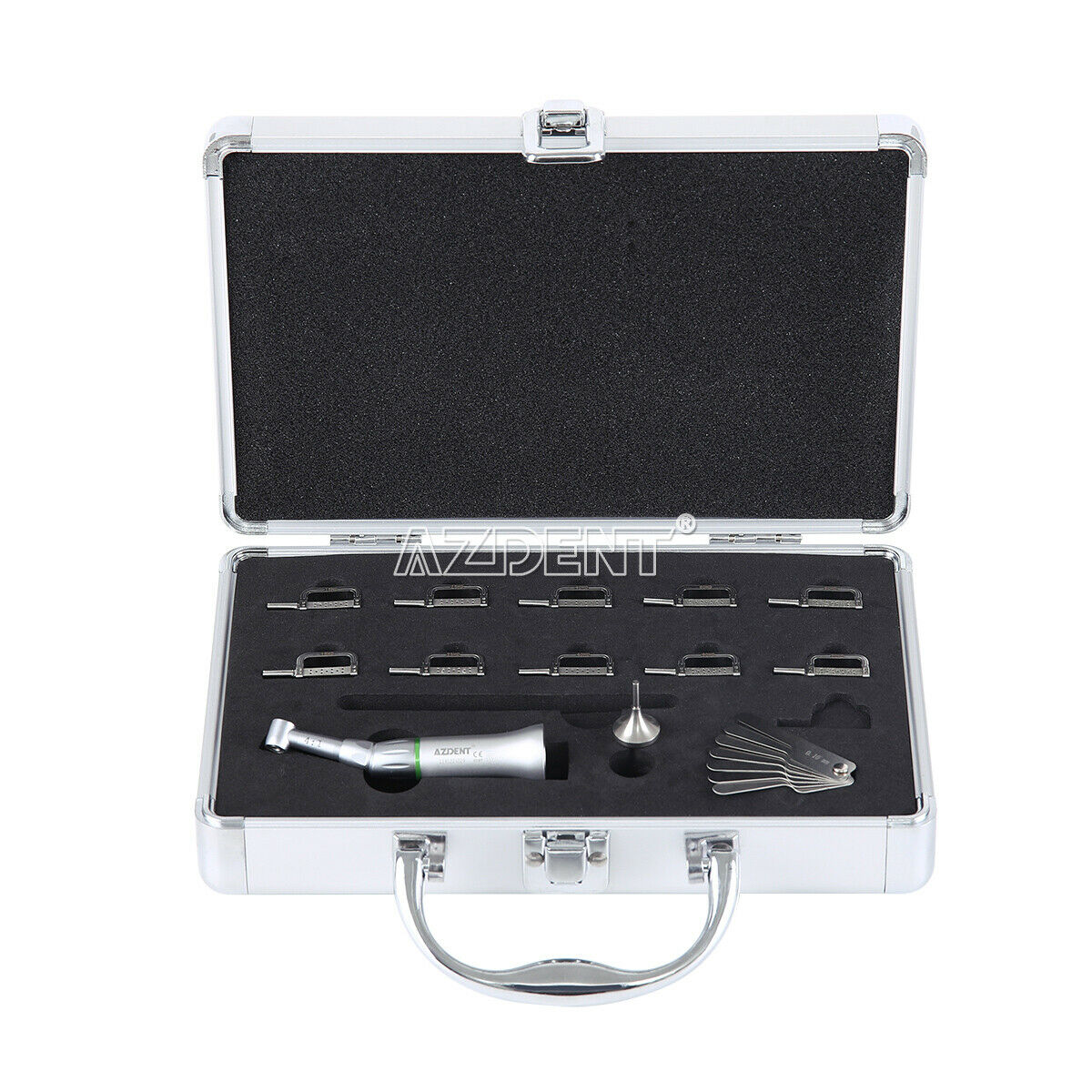 Dental 4:1 Reduction Contra Angle Reciprocating Stripping IPR System 15-90micron