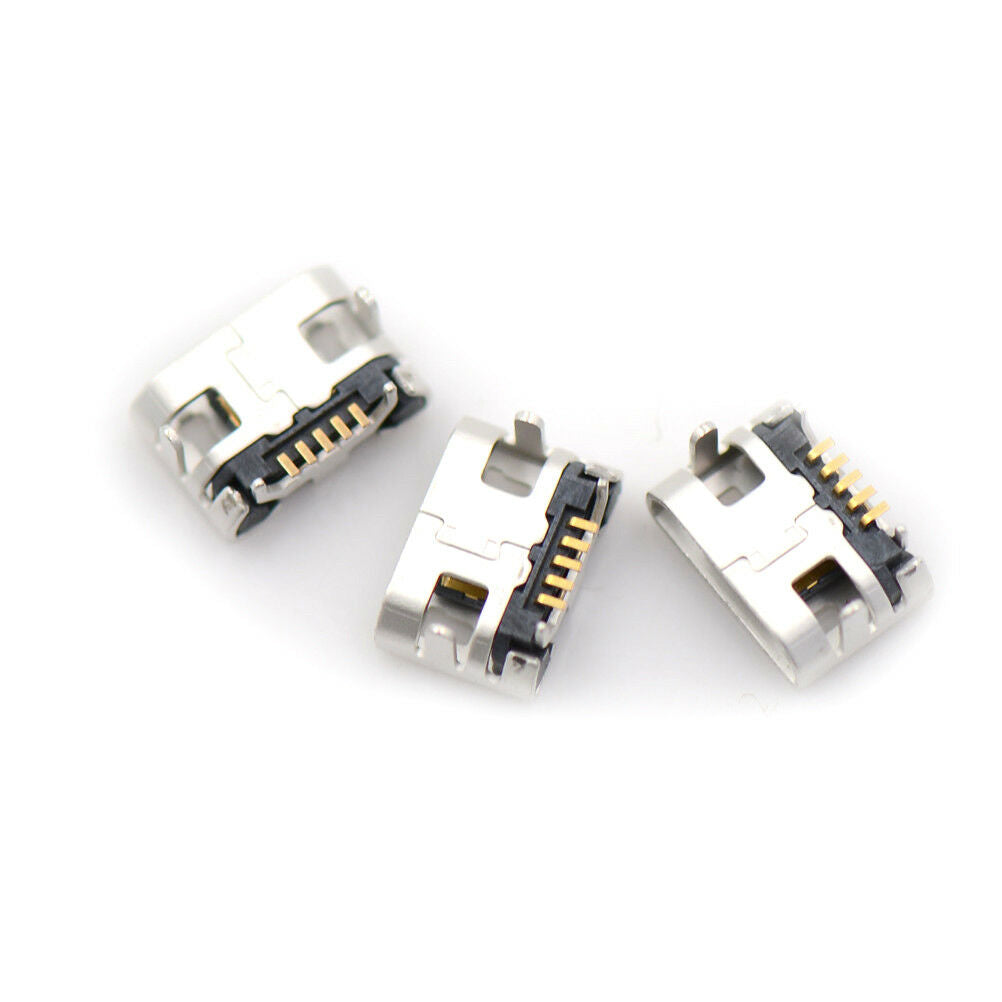 10x Newest Micro USB Type B Female 5Pin DIP Socket Jack Connector Port Cha.l8