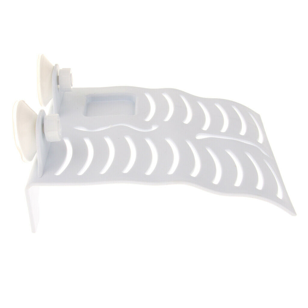 Aquarium Reptile Turtle Pier Basking Terrace Foating Island Platform White L