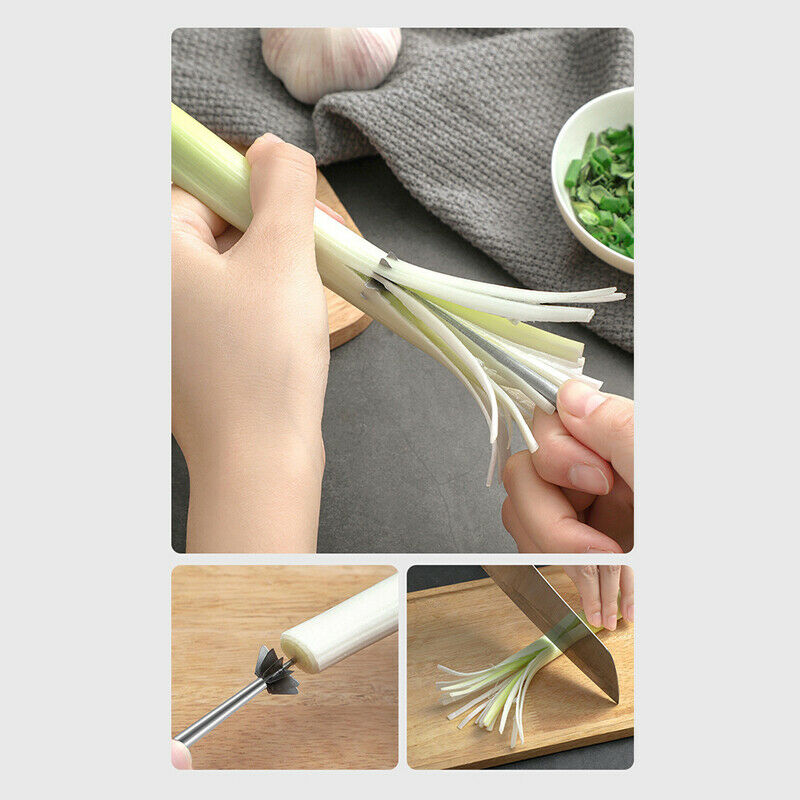 Green Onion Cutter Kitchen Cutting Onion Chopped Cutting Garlic Sprout Sh.l8