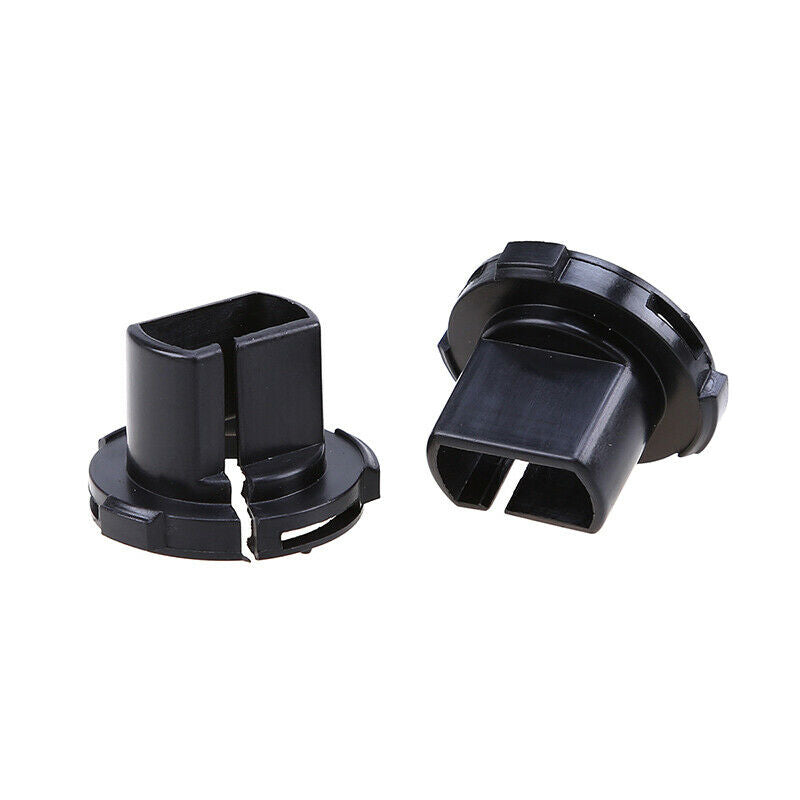 Black H7 HID Headlight Bulb Adapters Base Holders For Ford Maverick Universal