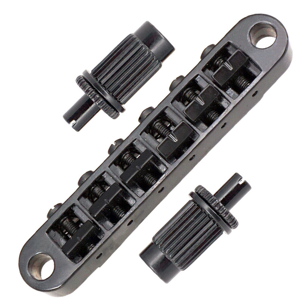 Electric Guitar Roller Saddle Bridge Tailpiece Post for LP EPI