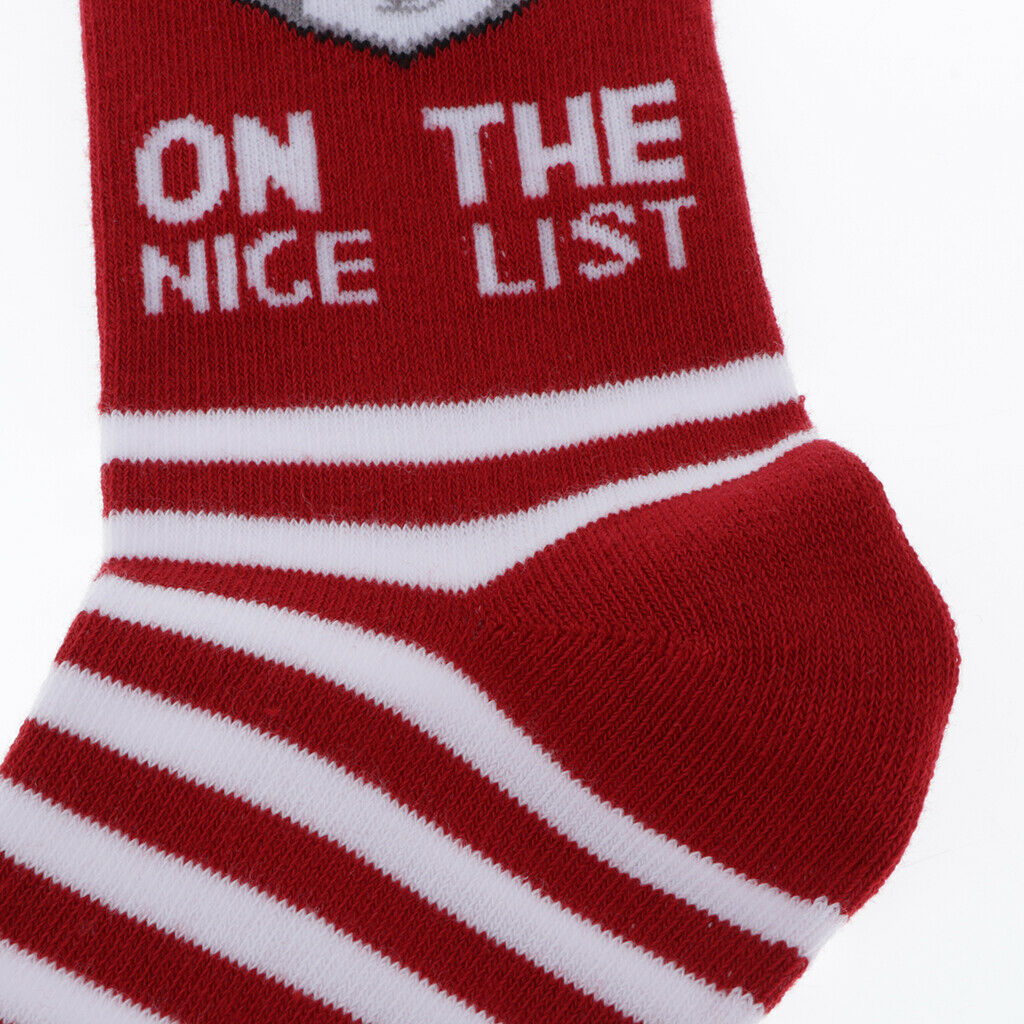 5pair/Set Christmas Socks Funny Birthday Gift Novelty Cartoon Xmas Designs
