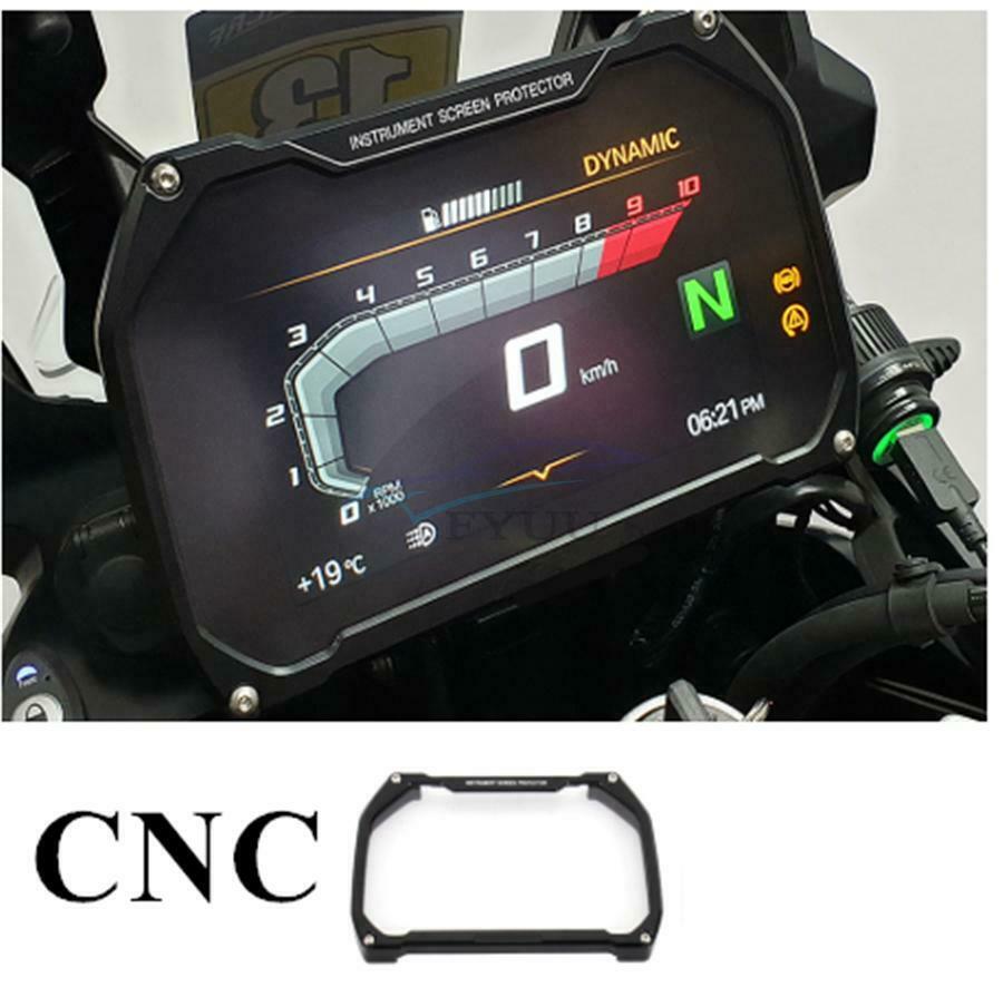 Motorcycle Odometer CNC Aluminum Frame Screen Protector Black For BMW Series