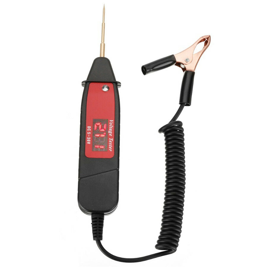 5-36V Car Digital LCD Electric Voltage Tester Light Test Pen Detector Sensor