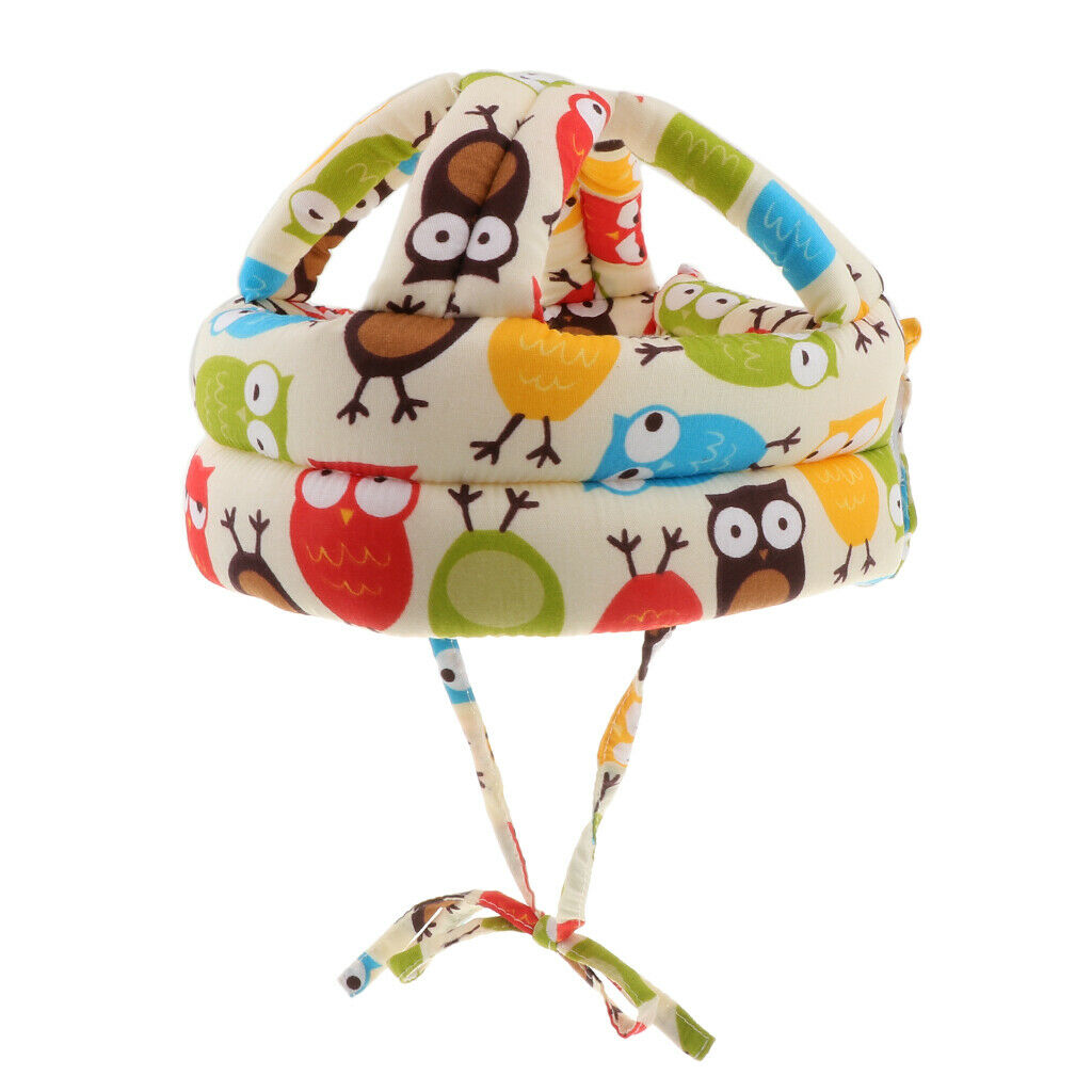 Walking Baby Safety Helmet Head Protect Infant Developmental Game Parts Owl