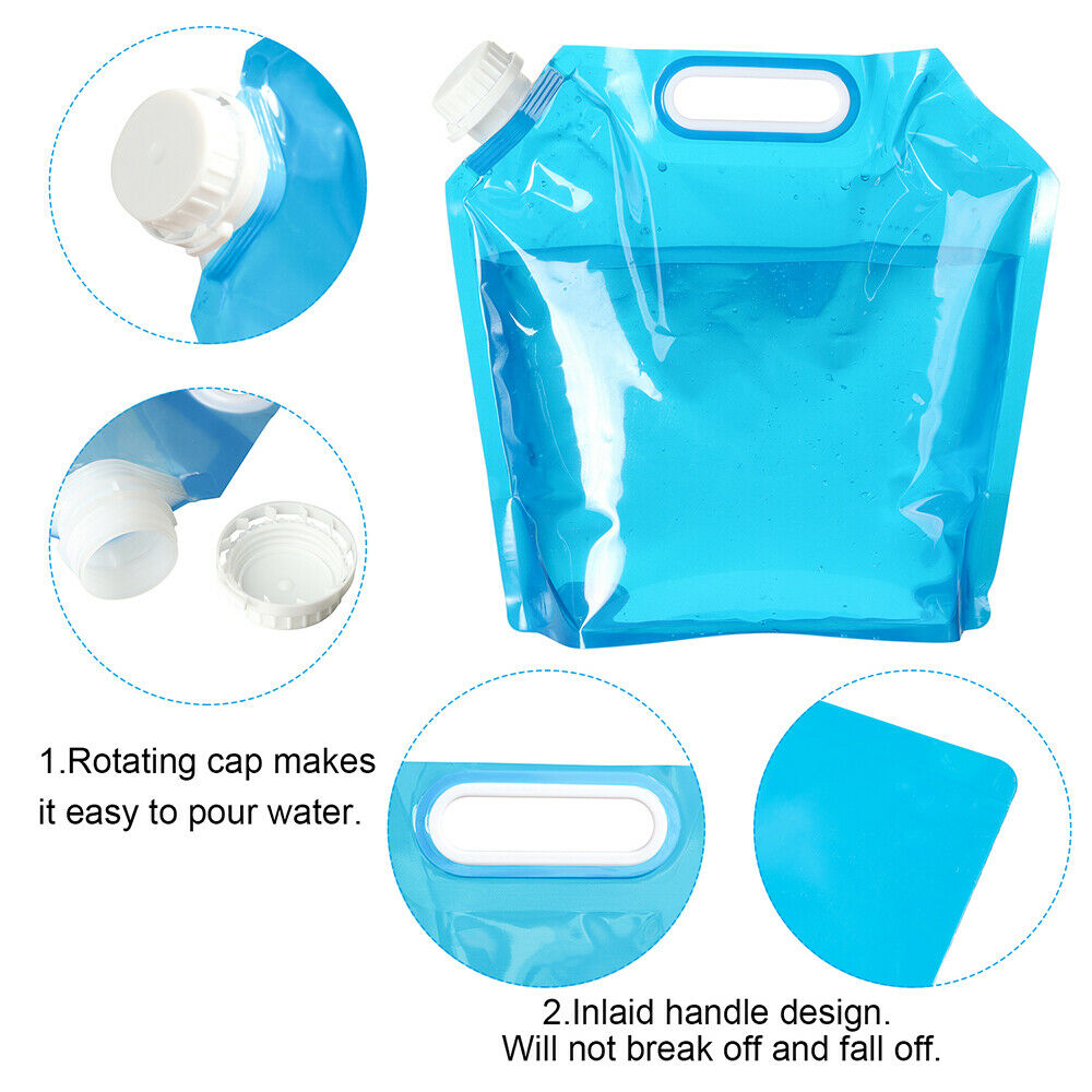 Riding Mountaineer Hiking BPA Free Plastic Water Container Collapsible Folding