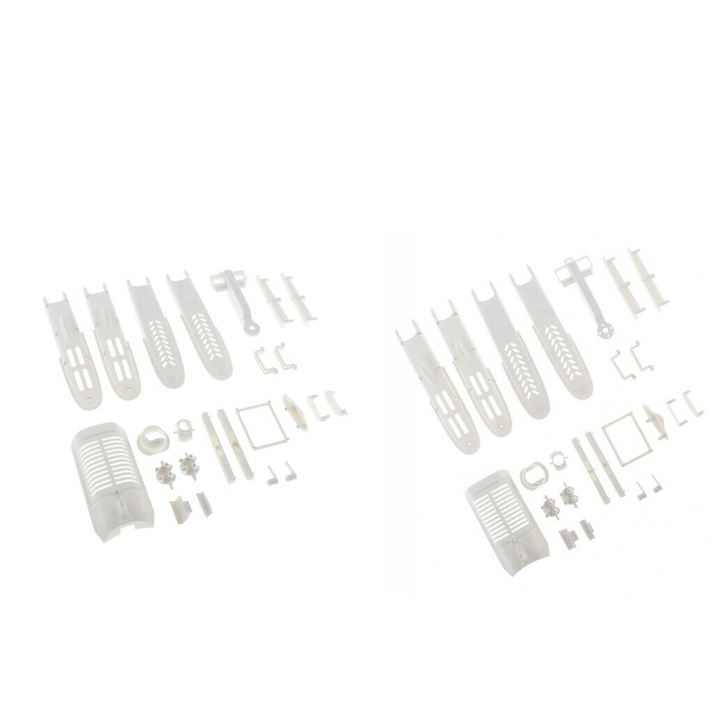 2 Set for WLtoys X450.0021 DIY Kit Motor Seat Receiver Cover Sets White