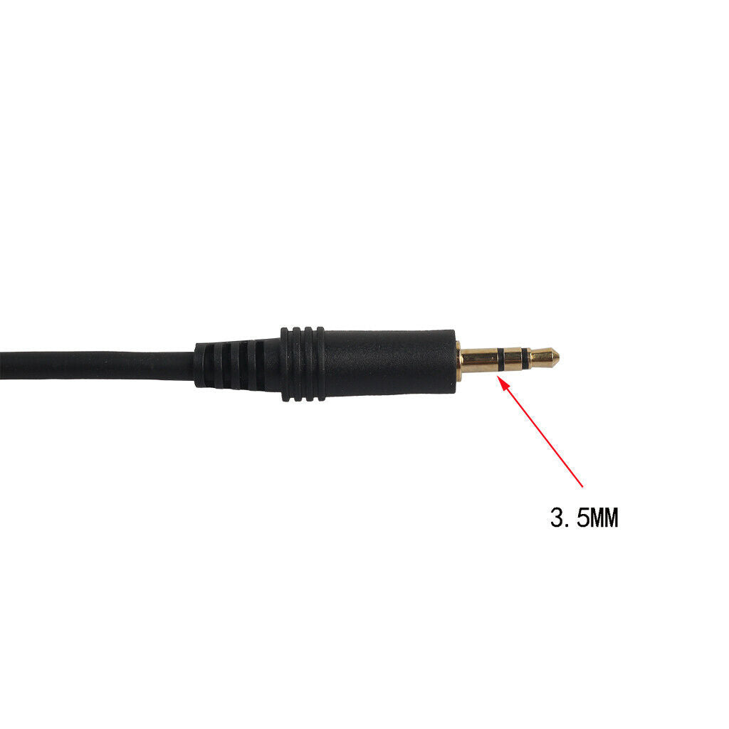 3.5mm 1/8" Male to XlR Female Stereo Mic Cable Mixer Speaker 10ft Blue