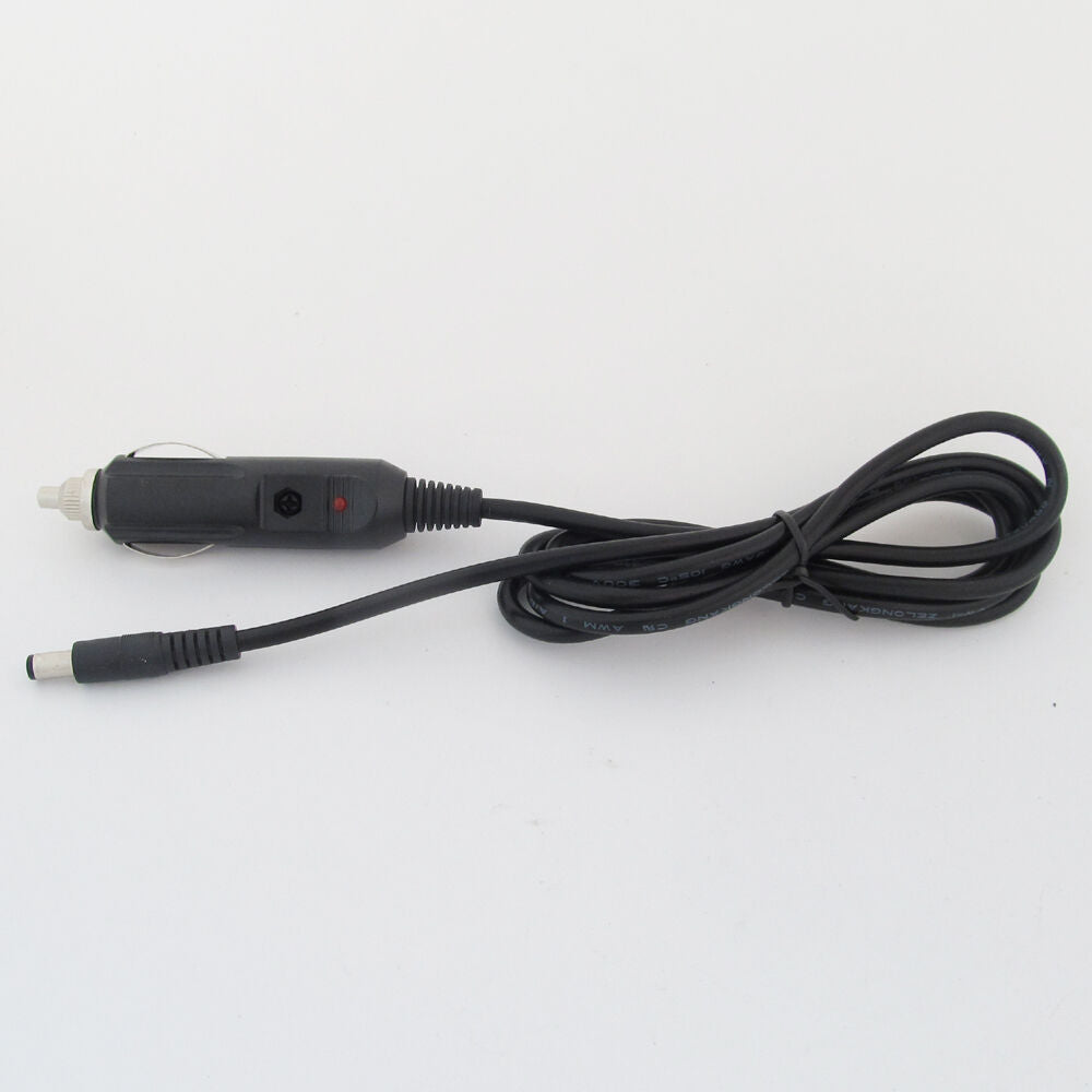 1pc 1.5M/5FT Car Cigarette Lighter Power Supply to DC Plug 2.5x5.5mm 18AWG Cable