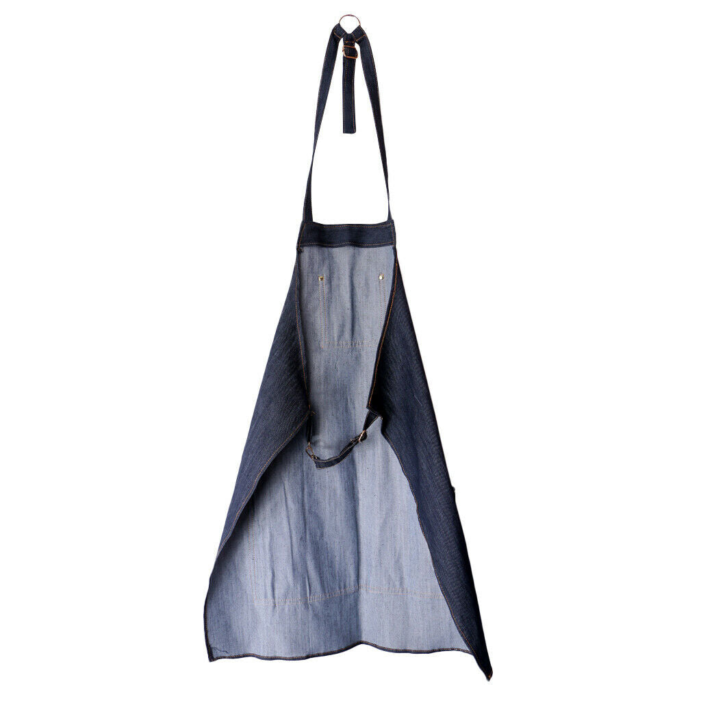 Hair Cape /Stylist Apron With Pockets For Scissors Comb Haircut Tool Storage
