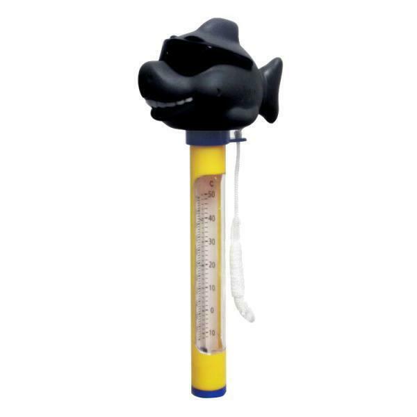 2pcs Pool Thermometer Ponds Water Temperature Gauge Shark & Crocodile Head