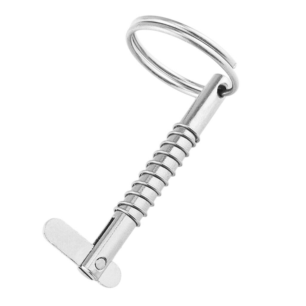 MagiDeal 5X51mm Quick Release Pin Deck Hinge Parts - 316 Stainless Steel 2pc